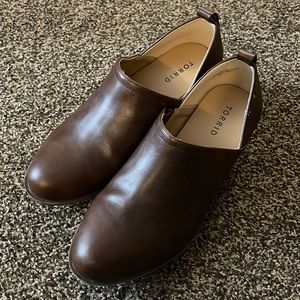 Torrid brown sized 9 booties